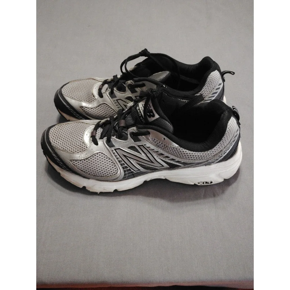 New Balance 540v2 Men 11.5 Silver Black XLT Running Track Training Athletic Shoe